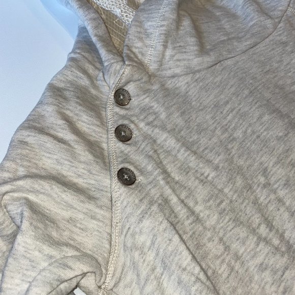 Maison Scotch Nomade lace hoodie - Picture 2 of 4